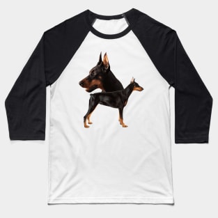 Dobermann - Doberman Pinscher Baseball T-Shirt